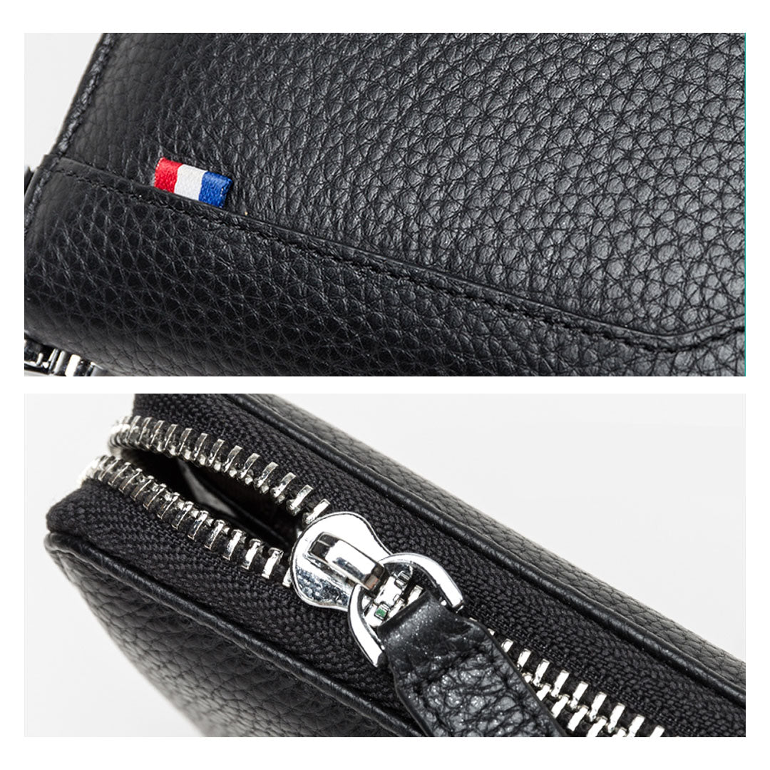 Herrenbörse aus echtem Leder – Minimalistischer Stil