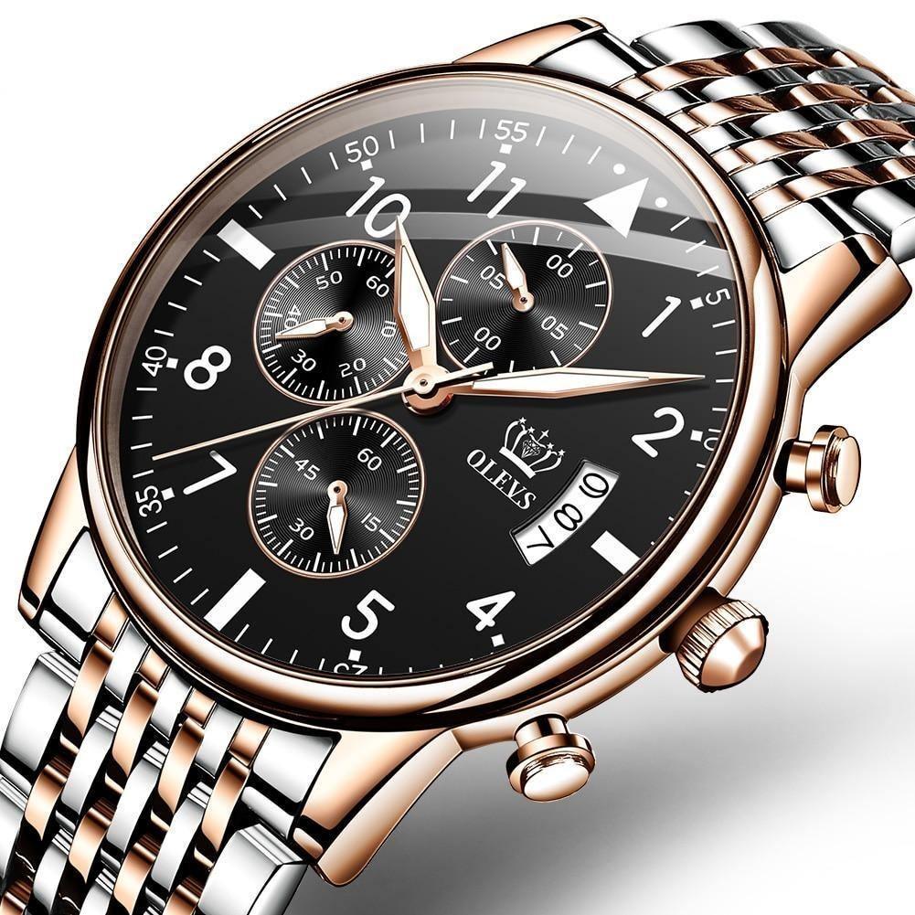 Schlanke Herren-Armbanduhr