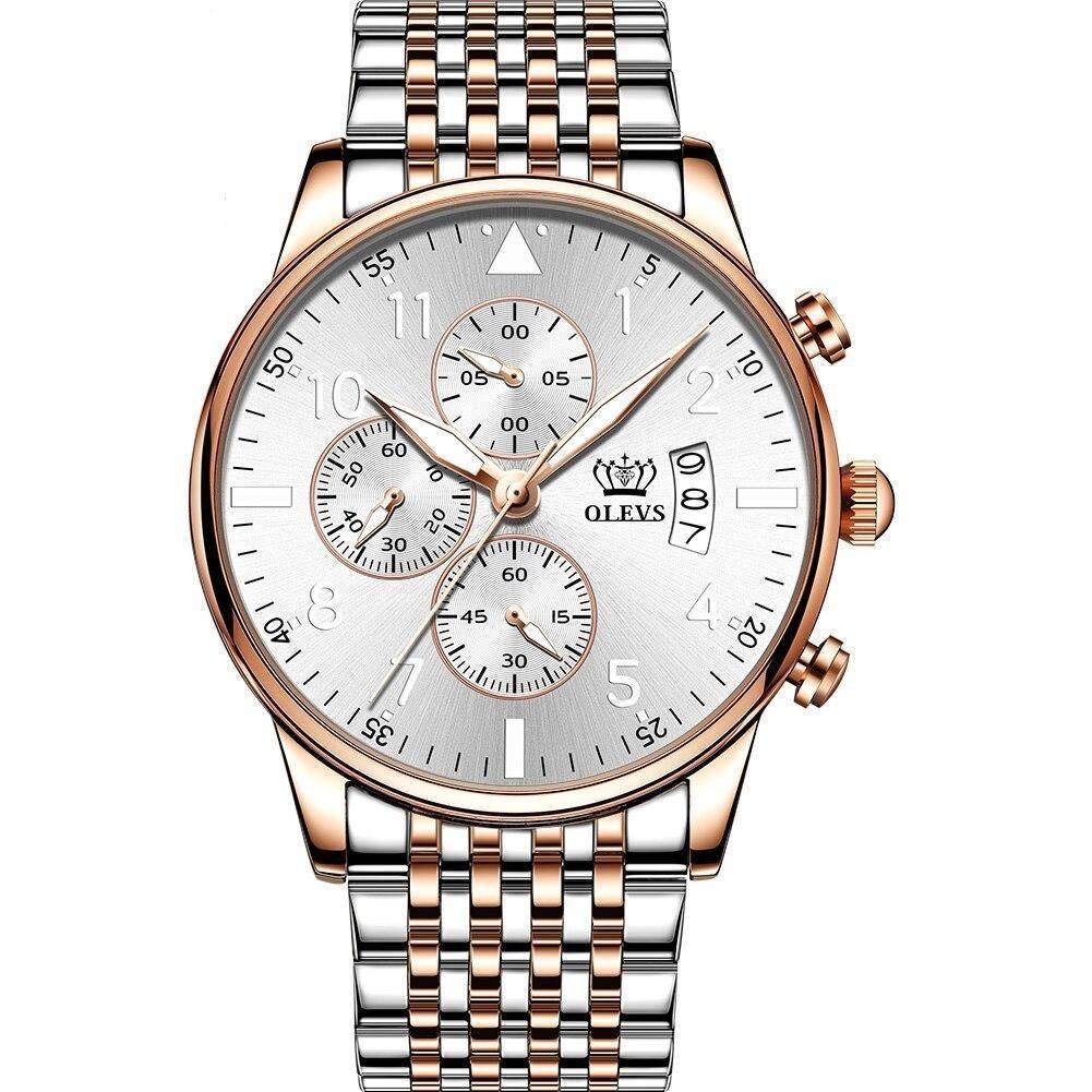 Schlanke Herren-Armbanduhr