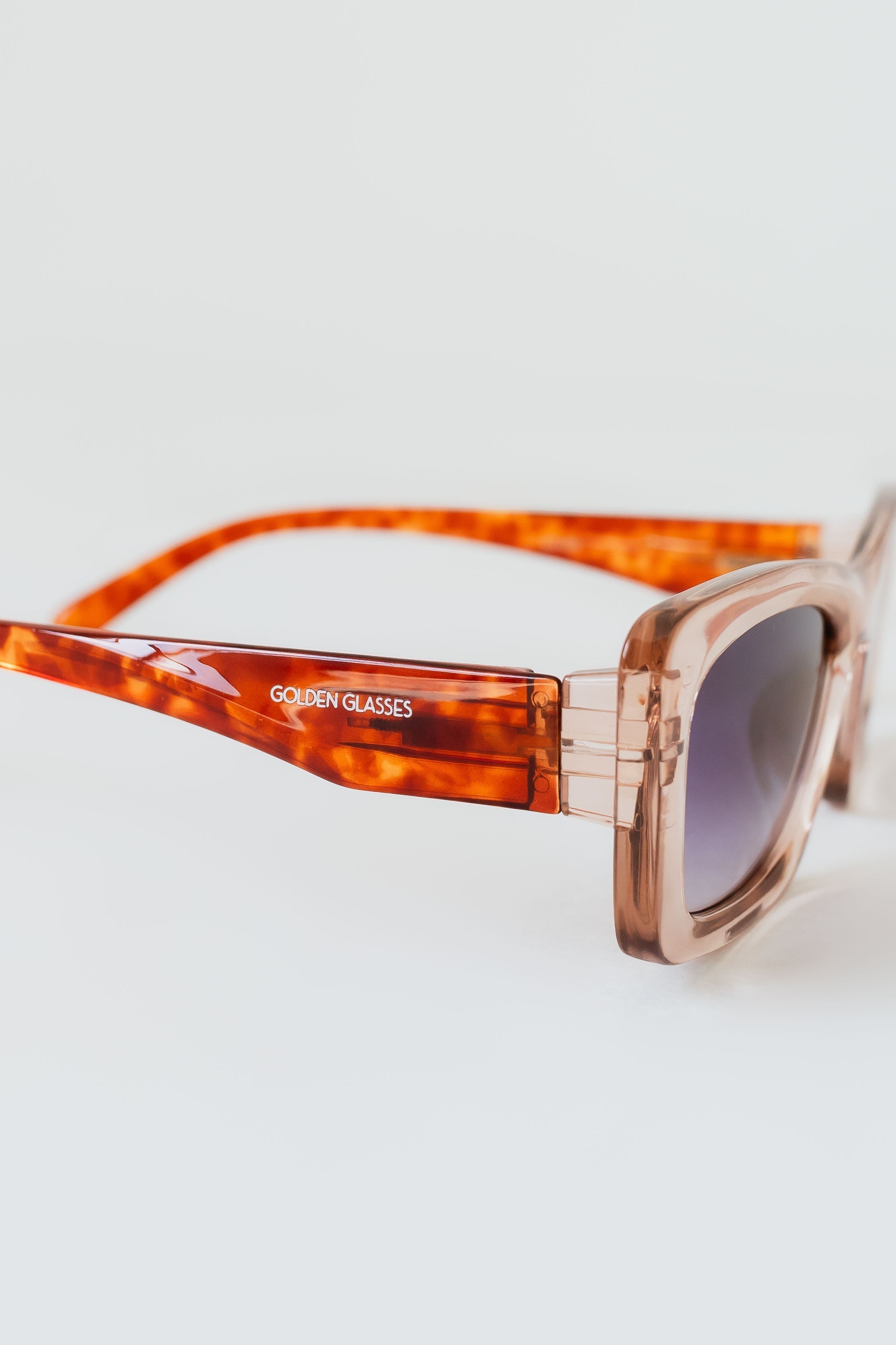 Damen Sonnenbrille Fantasy Rosé/Tierdruck