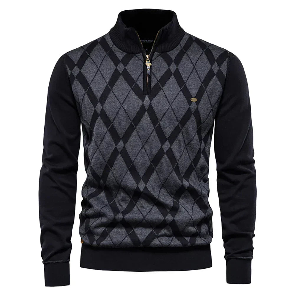 Mensine Herren Pullover Baumwolle