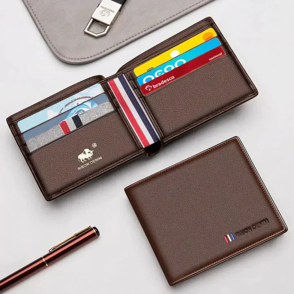 Herren Slim Leder Geldbörse