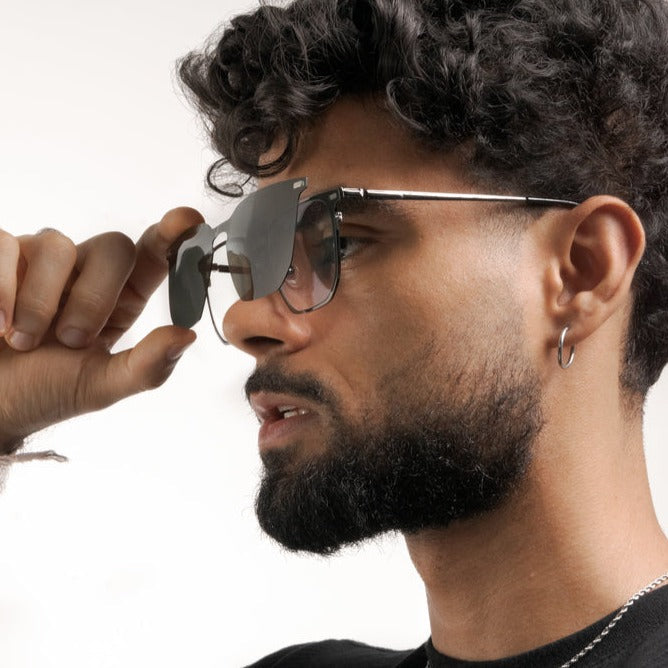 Kometenbrille - 2 in 1 Clip-On