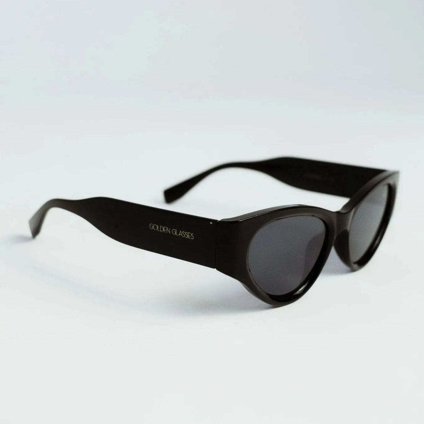 Damen schwarze Charm Sonnenbrille