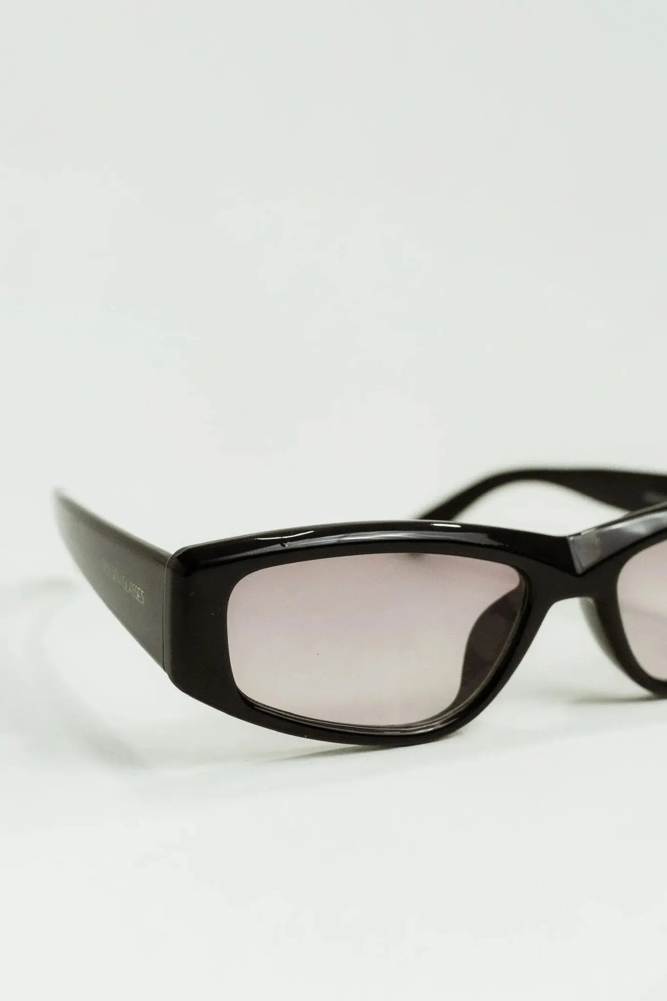 Damen Sonnenbrille Eleganz Schwarz Kosmetik