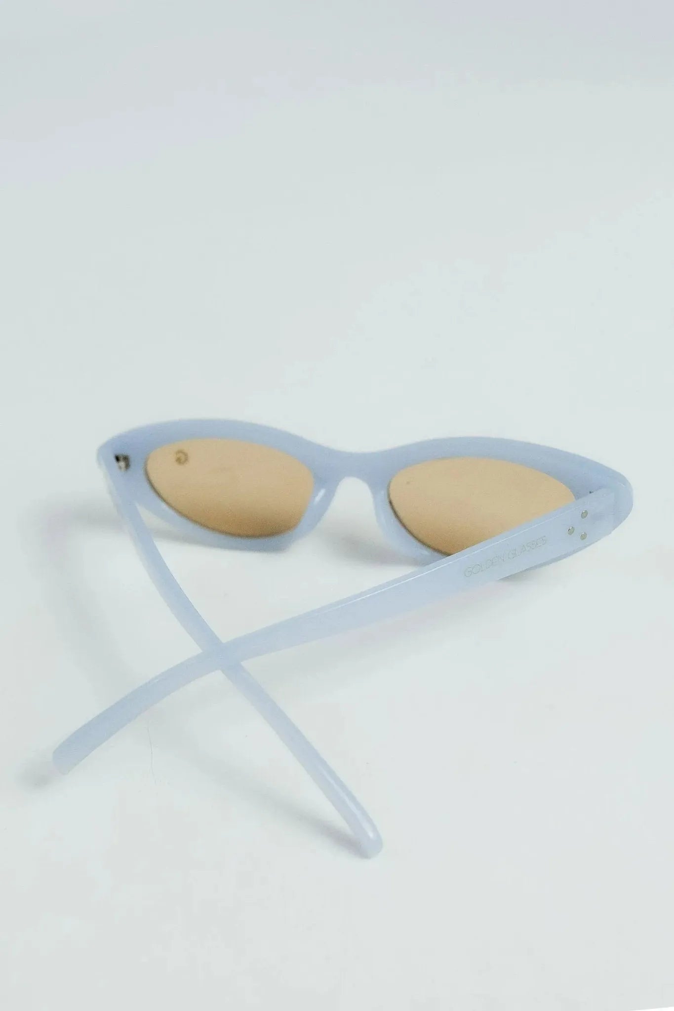 Damen Blaue Katzenaugen Sonnenbrille