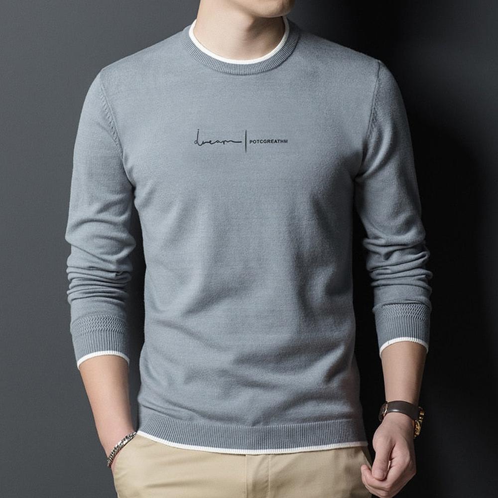 Slim Fit Herrenpullover