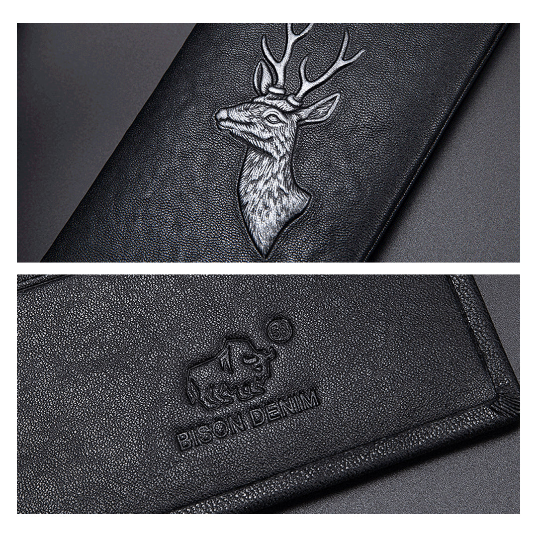 Herrenbörse aus echtem Leder – Hunter Stil