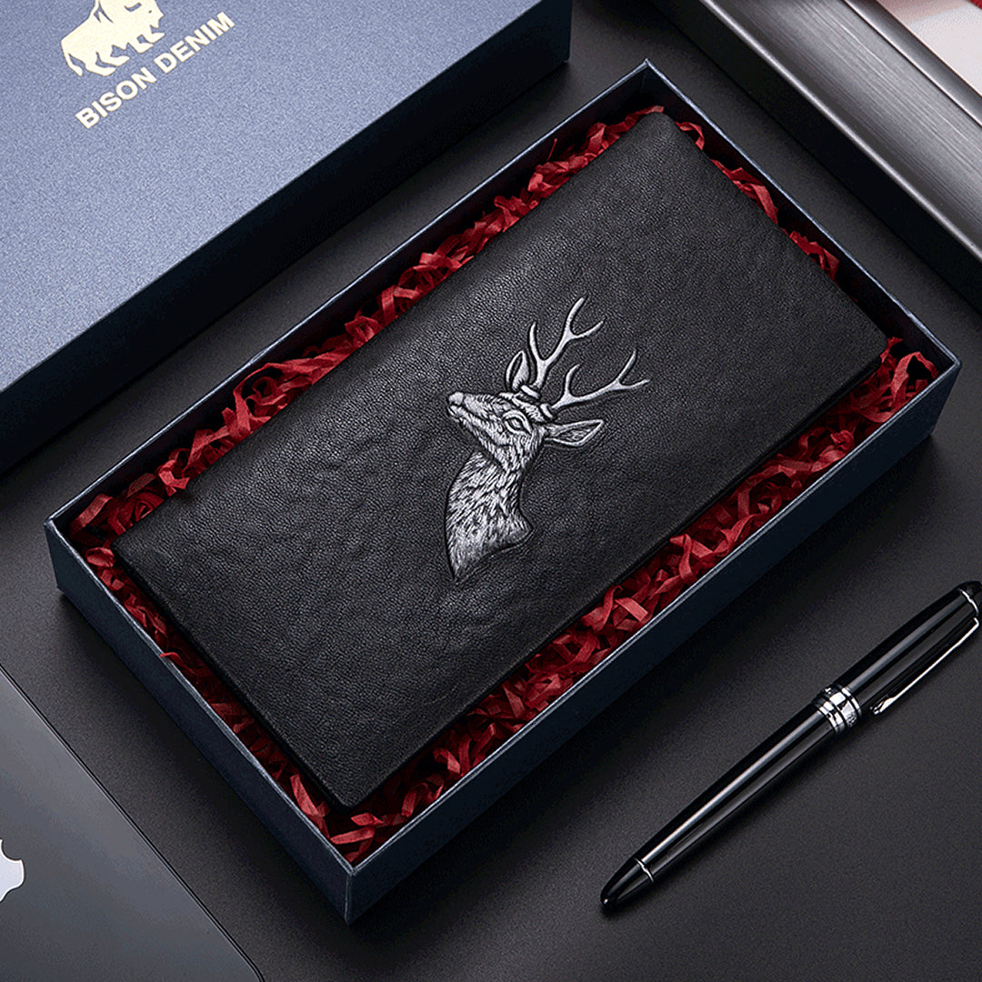 Herrenbörse aus echtem Leder – Hunter Stil