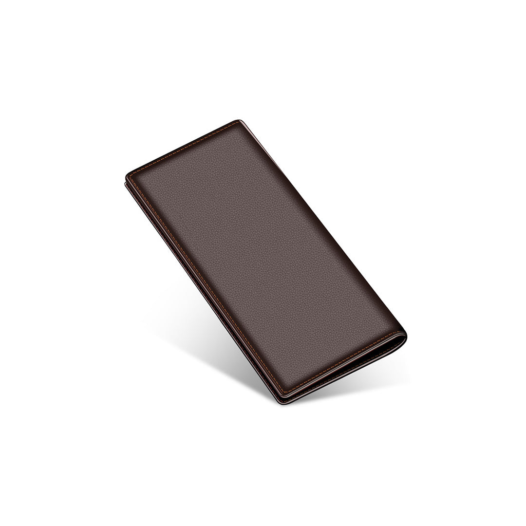 Herren Geldbörse aus echtem Leder – Premium Lange Version