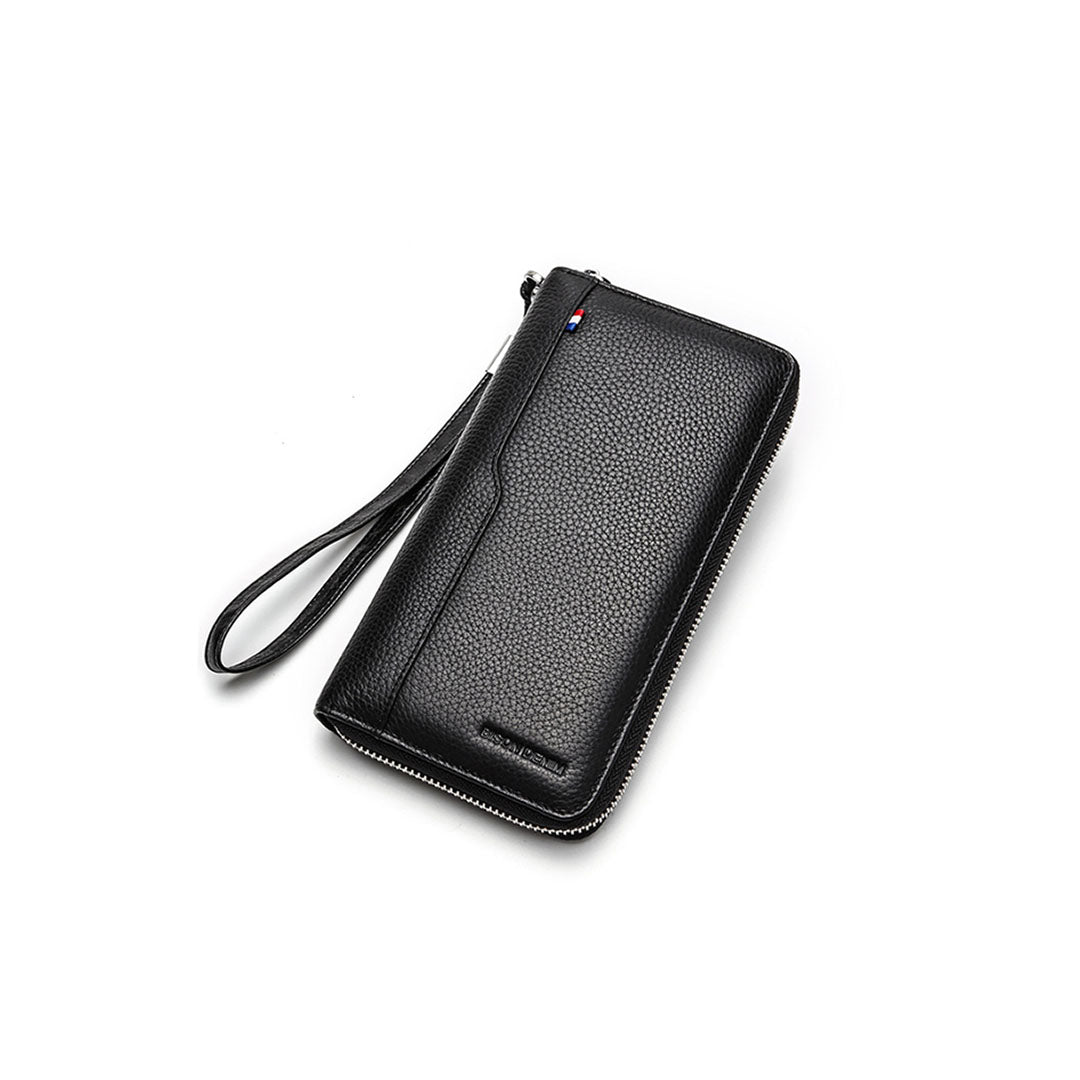 Herrenbörse aus echtem Leder – Minimalistischer Stil