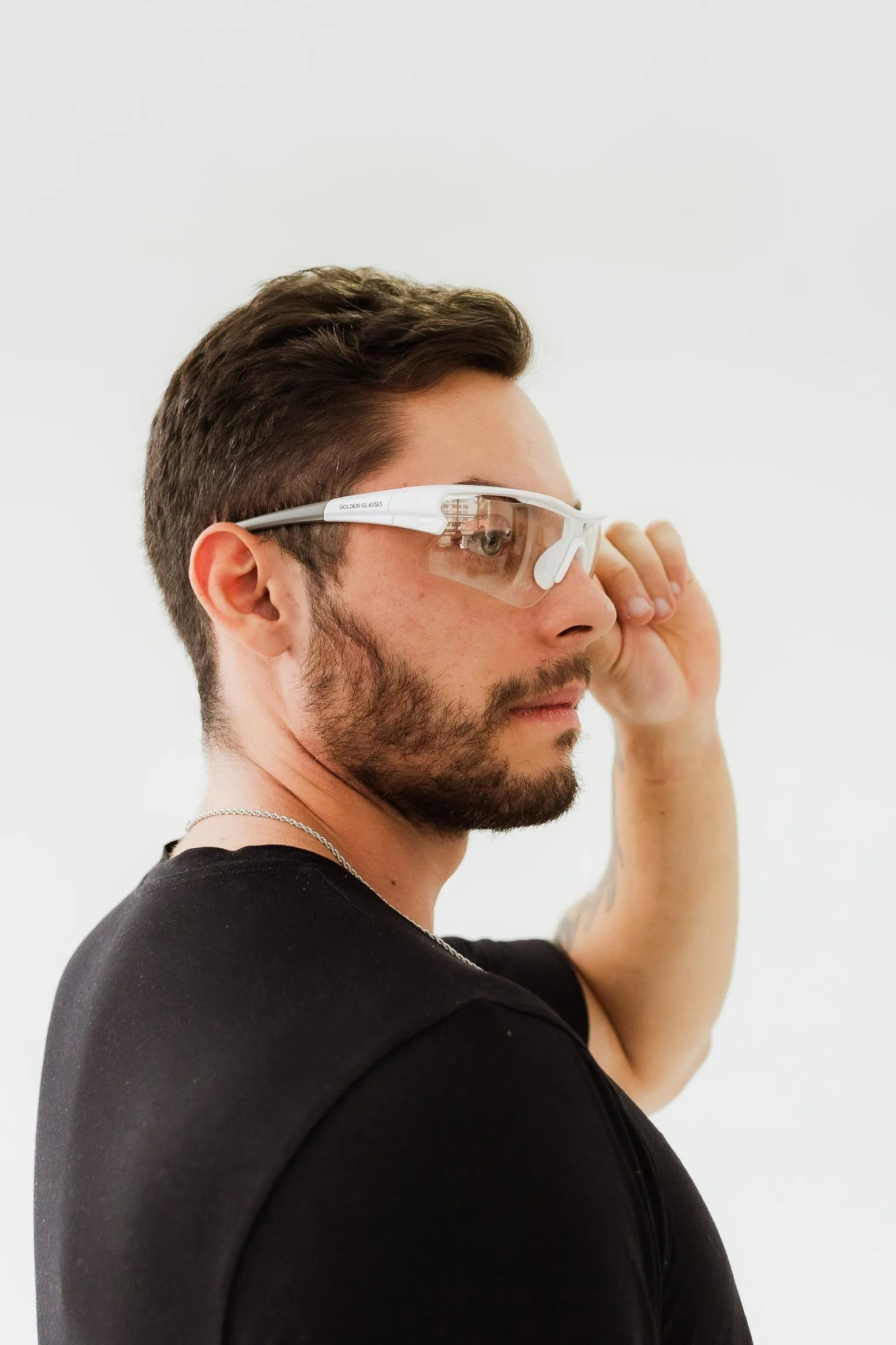 Unisex Transparente Sport-Sonnenbrille