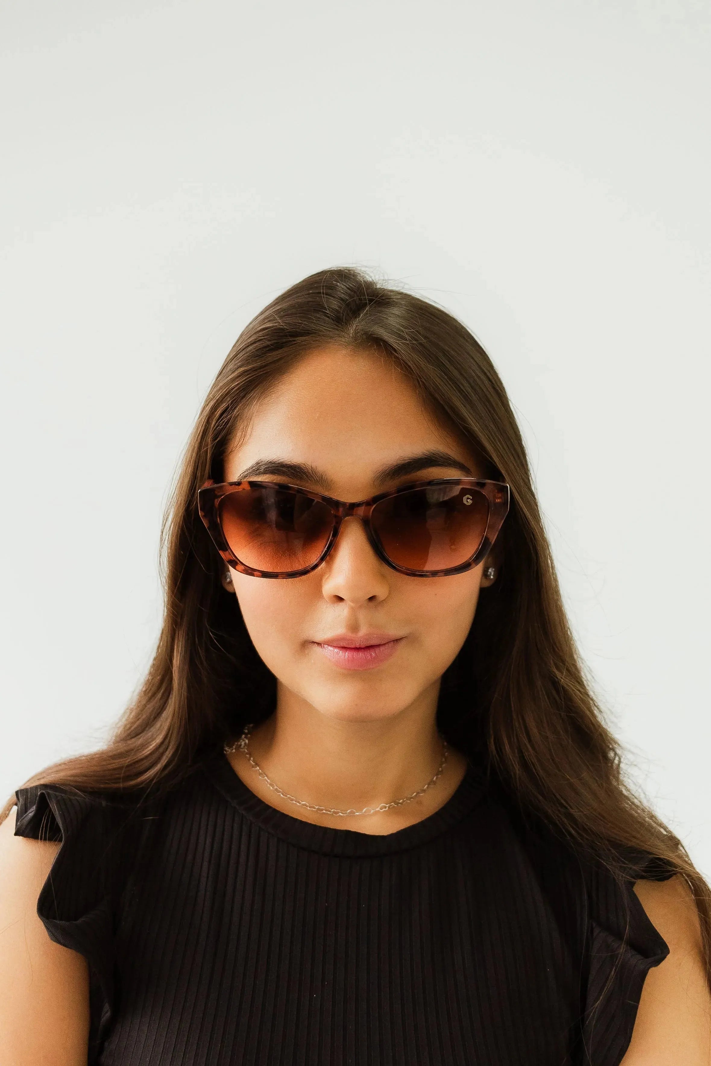 Damen Sonnenbrille Aurora Animal Rosé