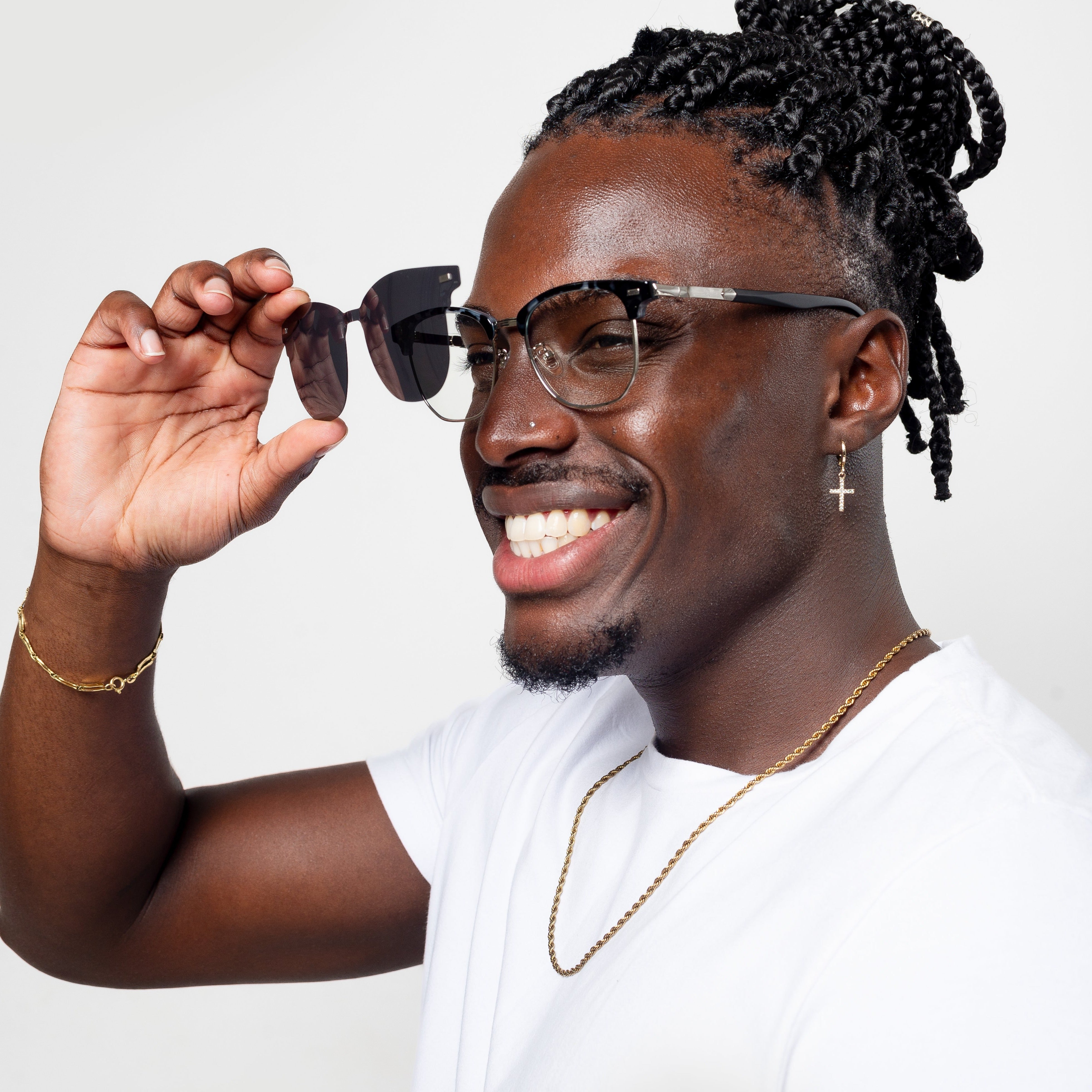 Nate Brille - 2 in 1 Clip-On