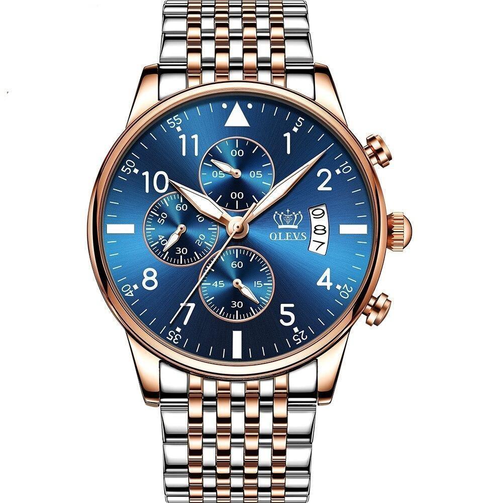 Schlanke Herren-Armbanduhr