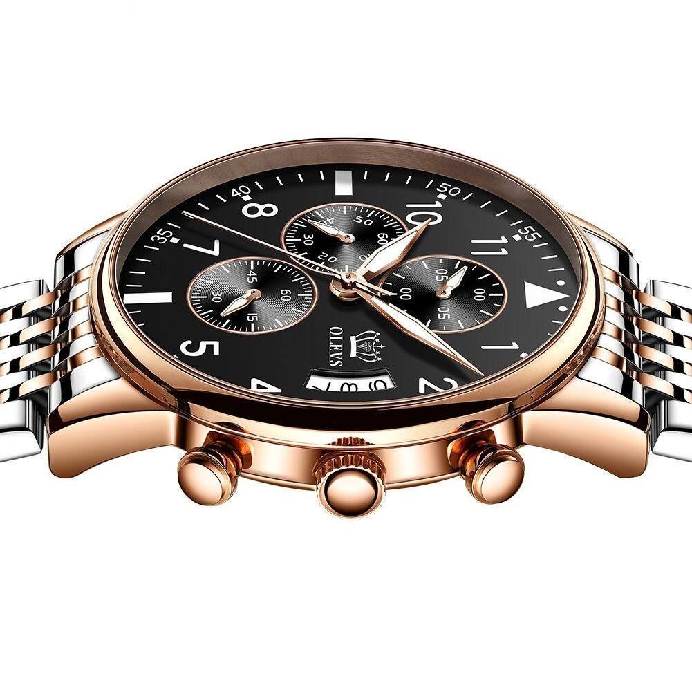 Schlanke Herren-Armbanduhr