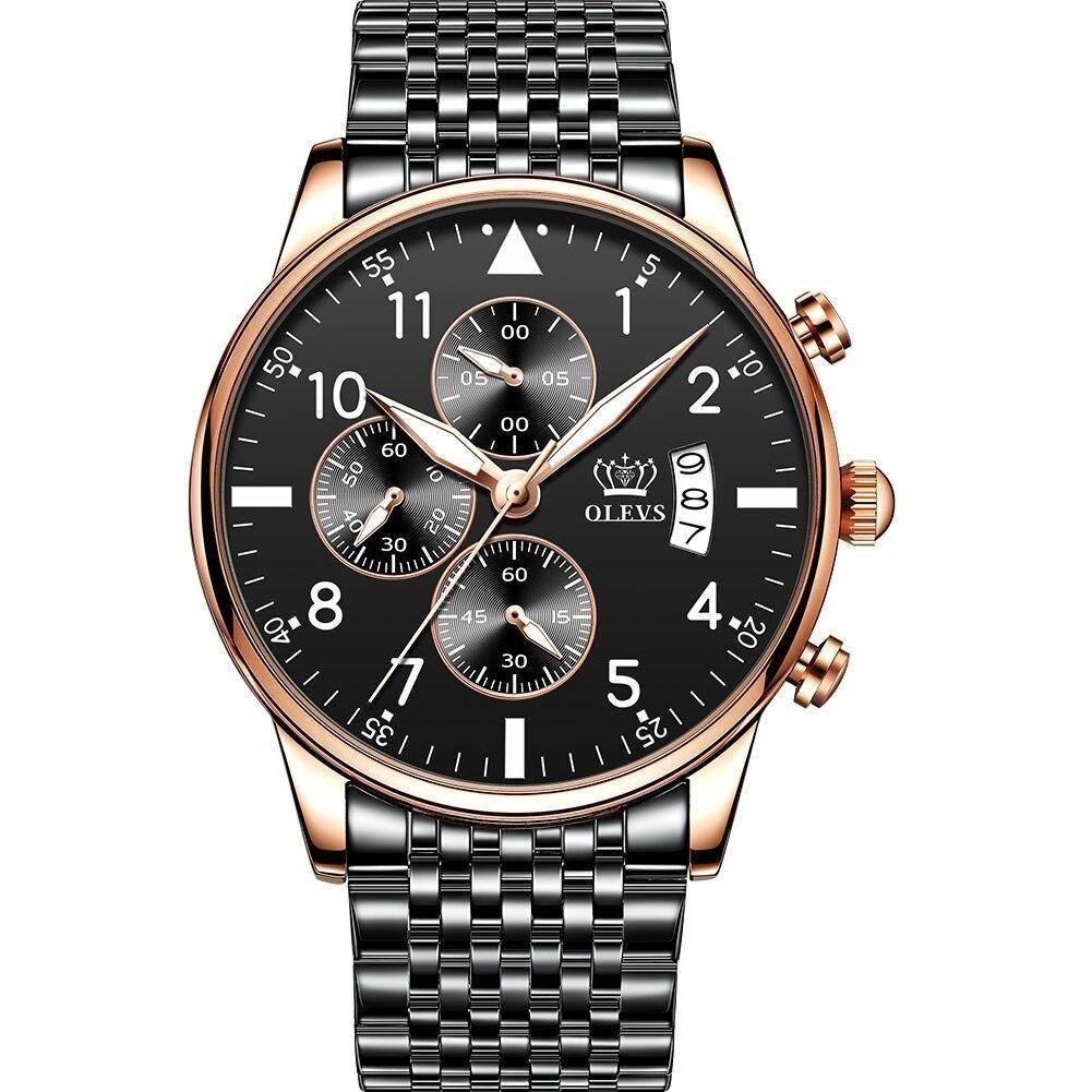 Schlanke Herren-Armbanduhr