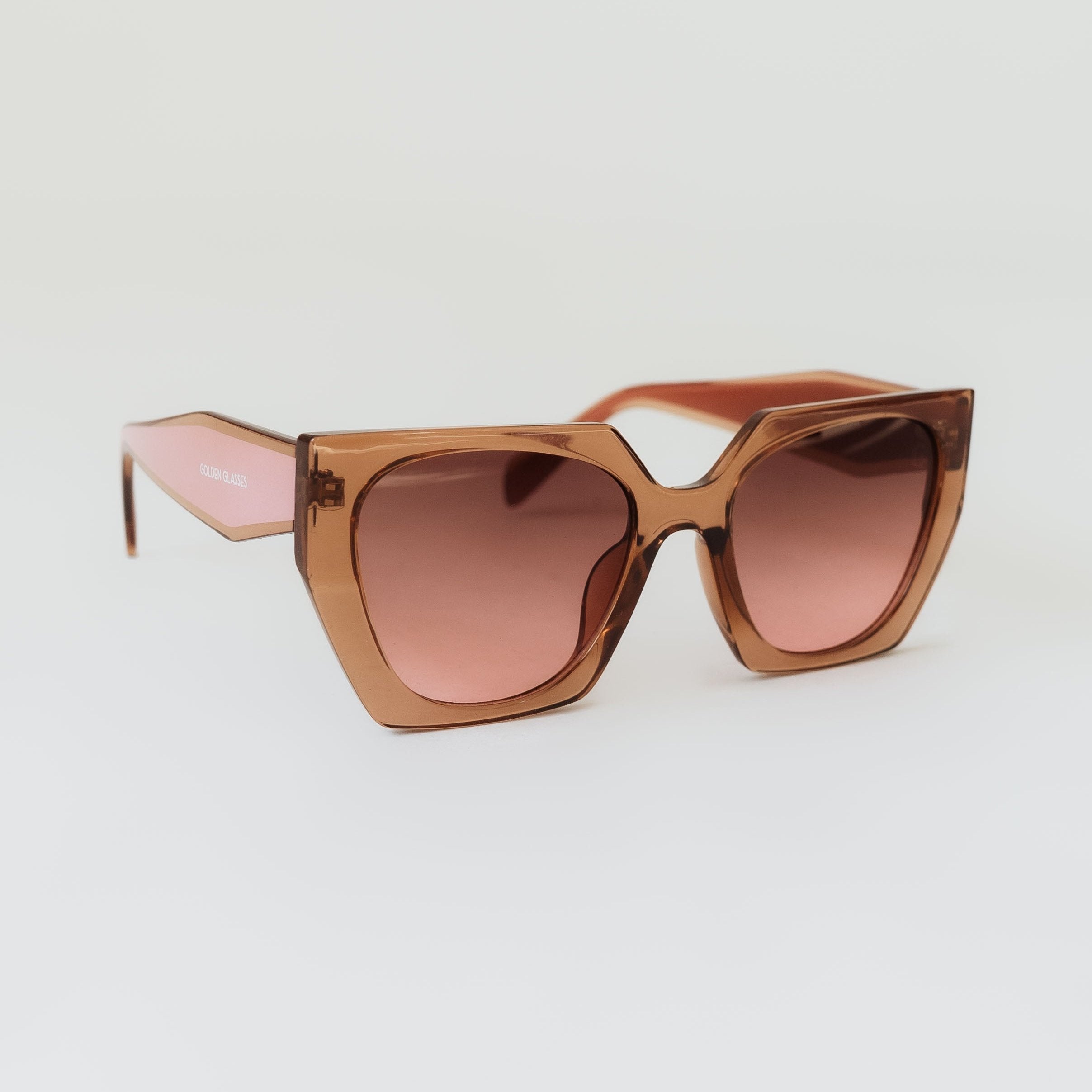 Damen Diamant Rosé Sonnenbrille