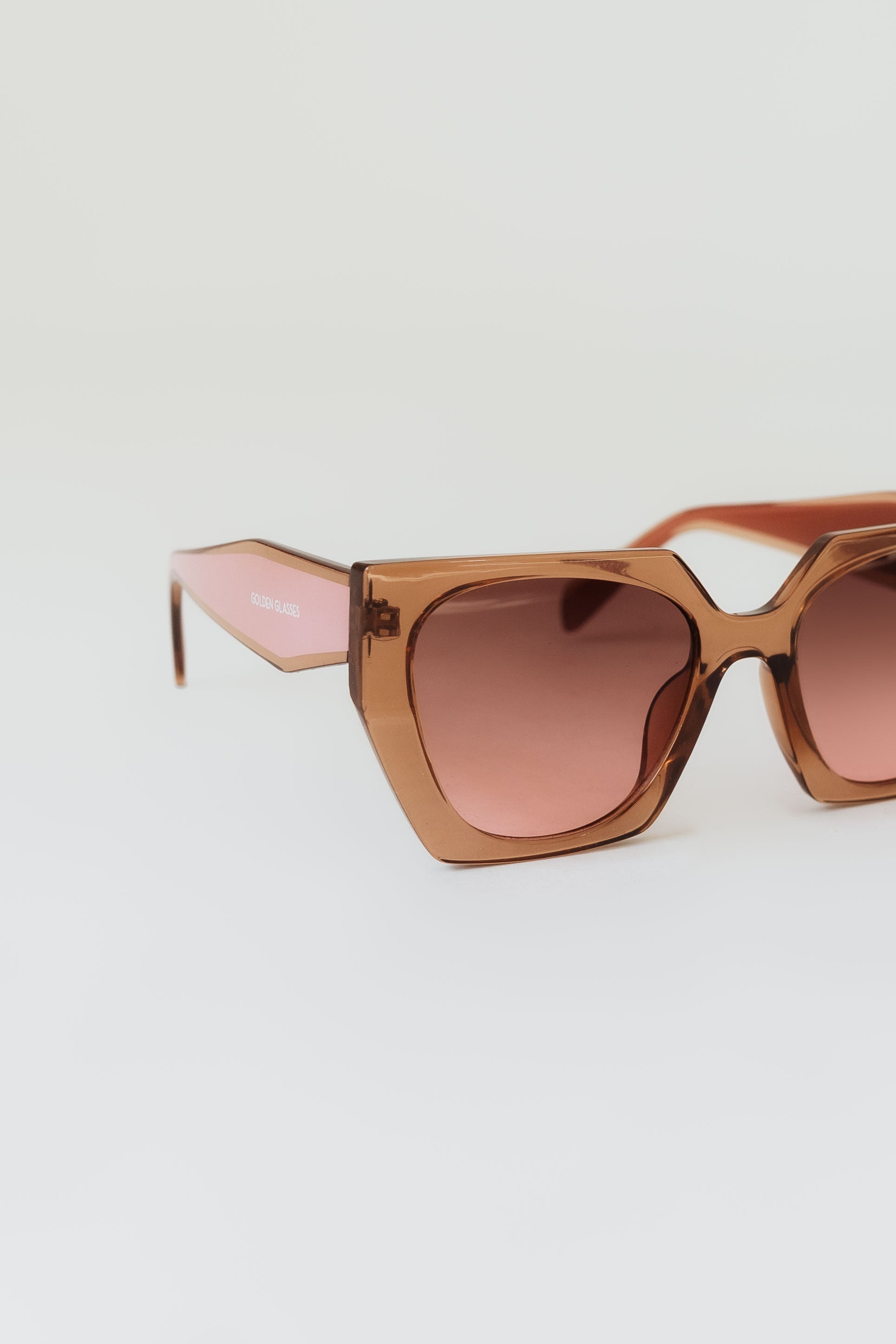 Damen Diamant Rosé Sonnenbrille