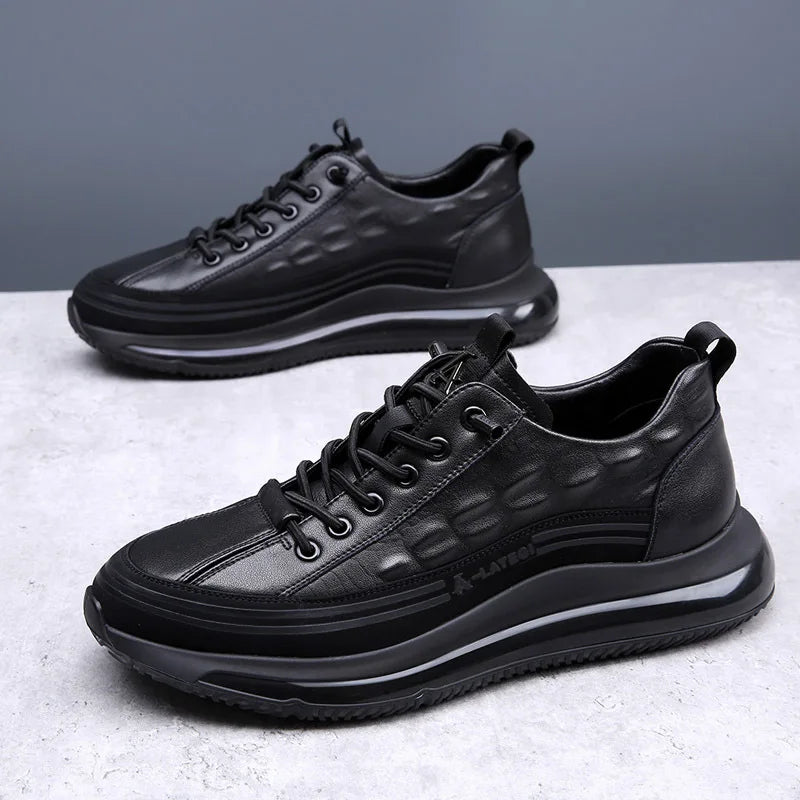 Herren Sneakers im Krokodilleder-Stil